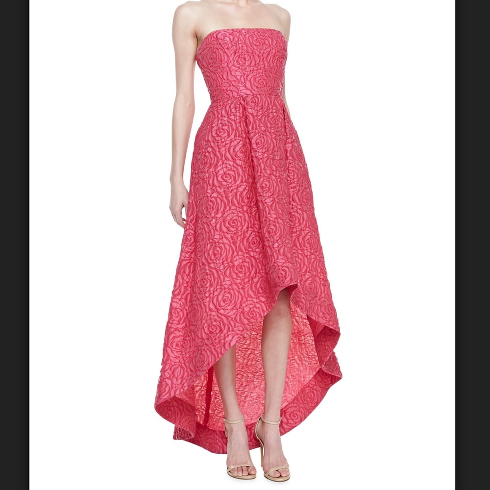 Monique Lhuillier Pink “Give Me a Smooch” Gown - Picture 3 of 15